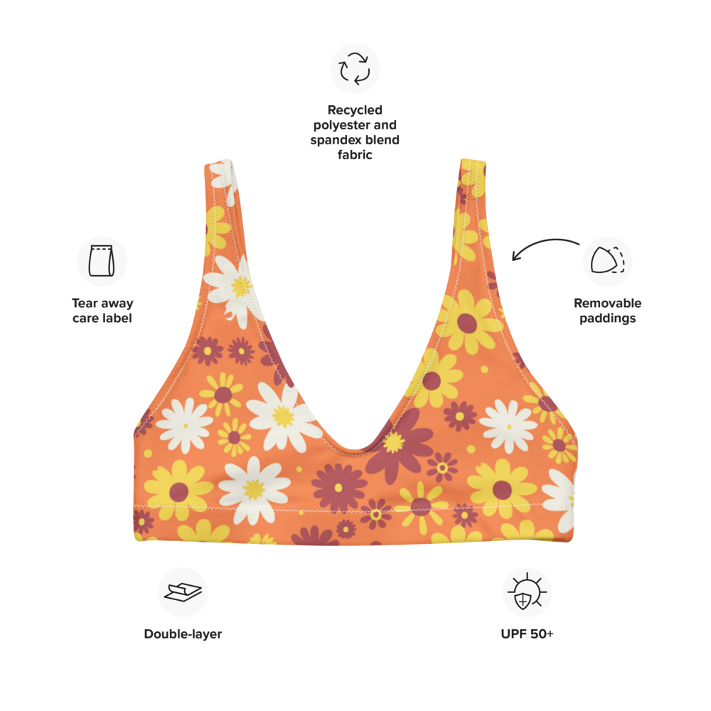 Surf Bikini Top - Golden Honey - Esdushi