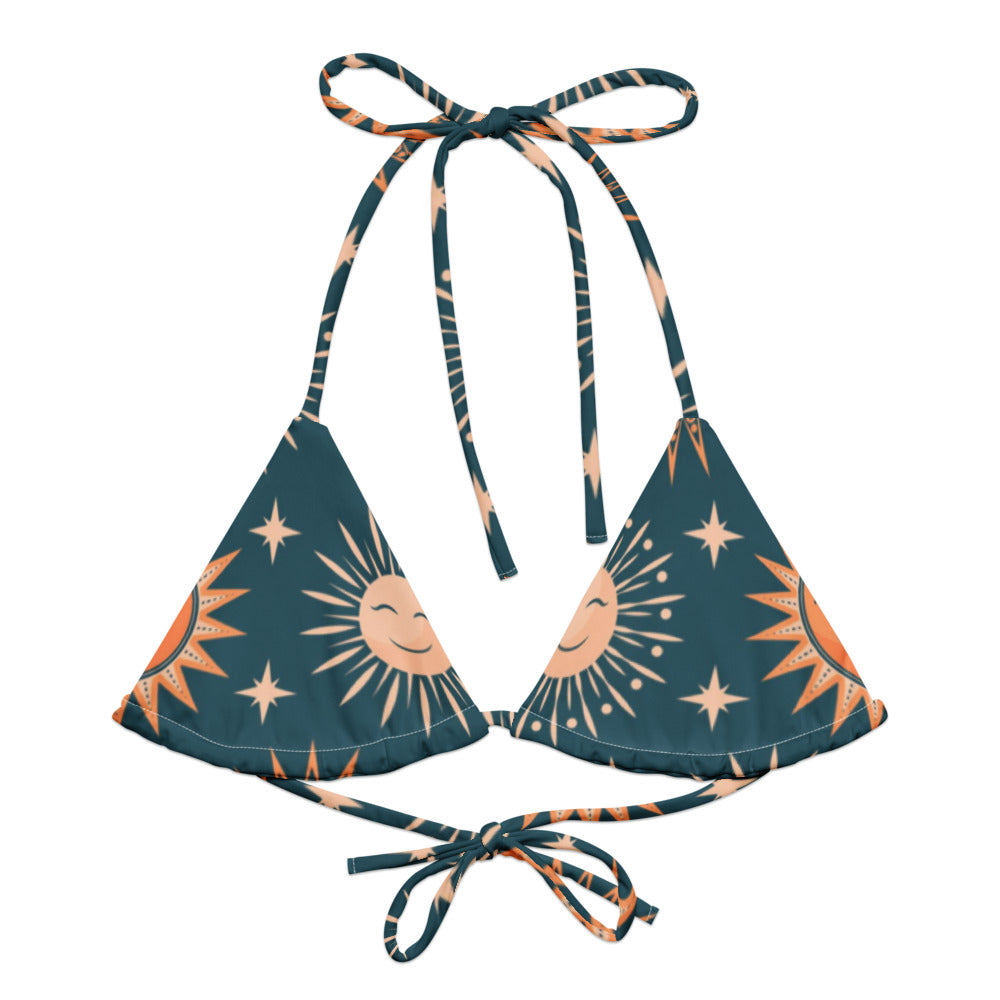 String Bikini Top - Sunbeam Sparkle - Esdushi