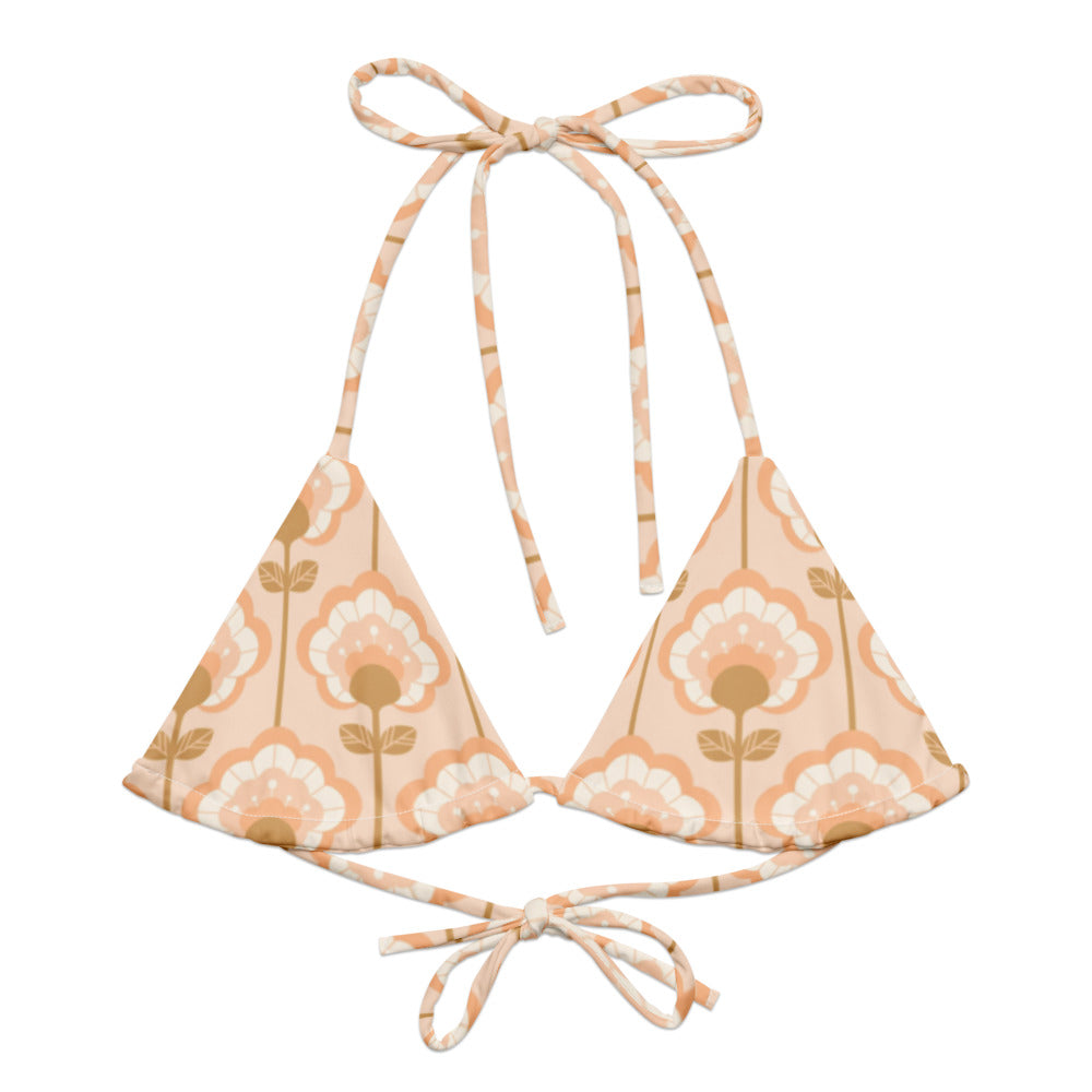 String Bikini Top - Sandy Shells