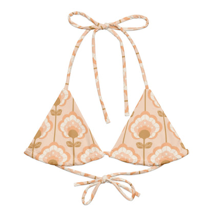 String Bikini Top - Sandy Shells