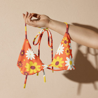 String Bikini Top - Golden Honey