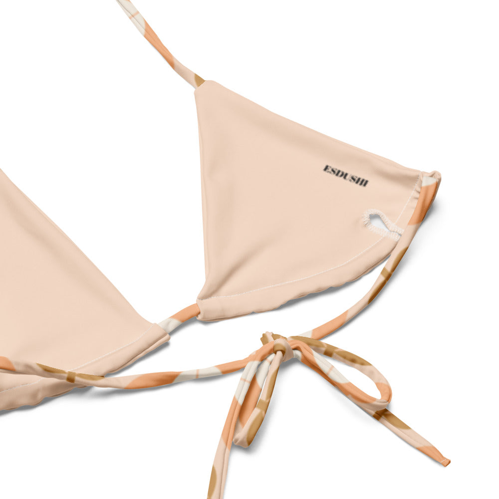 String Bikini Top - Sandy Shells - Esdushi