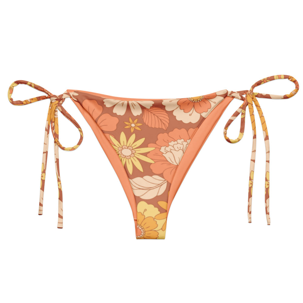 String Bikini Bottom - Sunset Glow