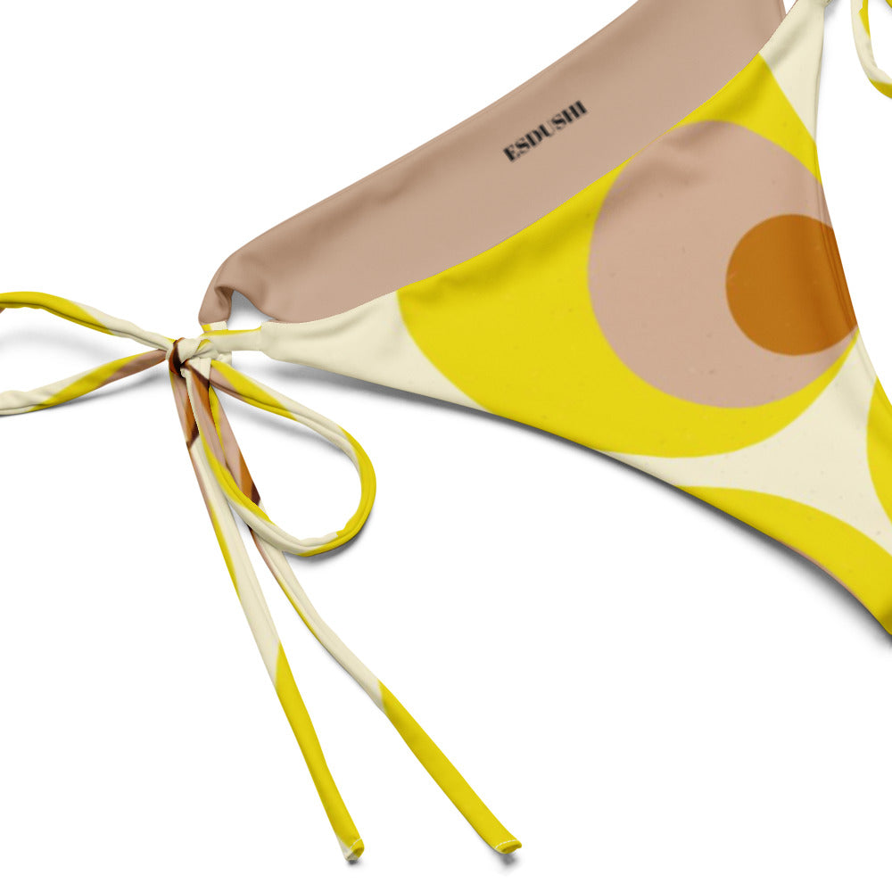 String Bikini Bottom - Retro Riptide - Esdushi