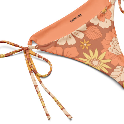 String Bikini Bottom - Sunset Glow