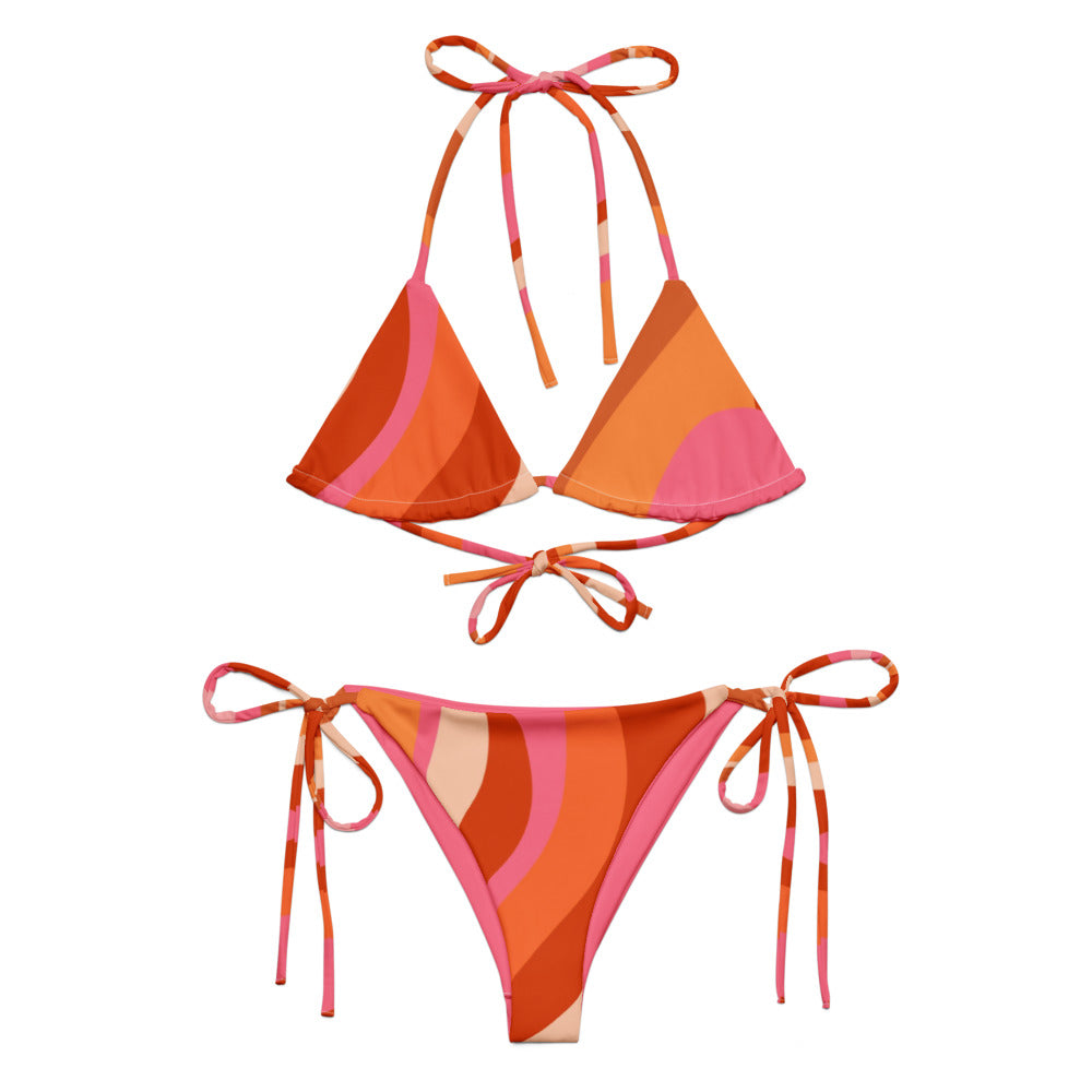 String Bikini Top - Radiant Retro - Esdushi