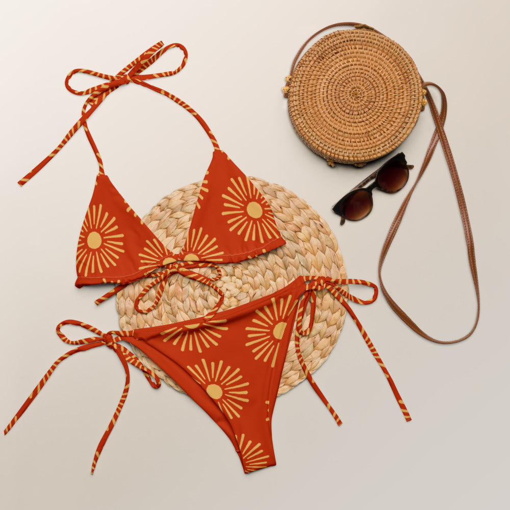 String Bikini Top - Sunset Session - Esdushi