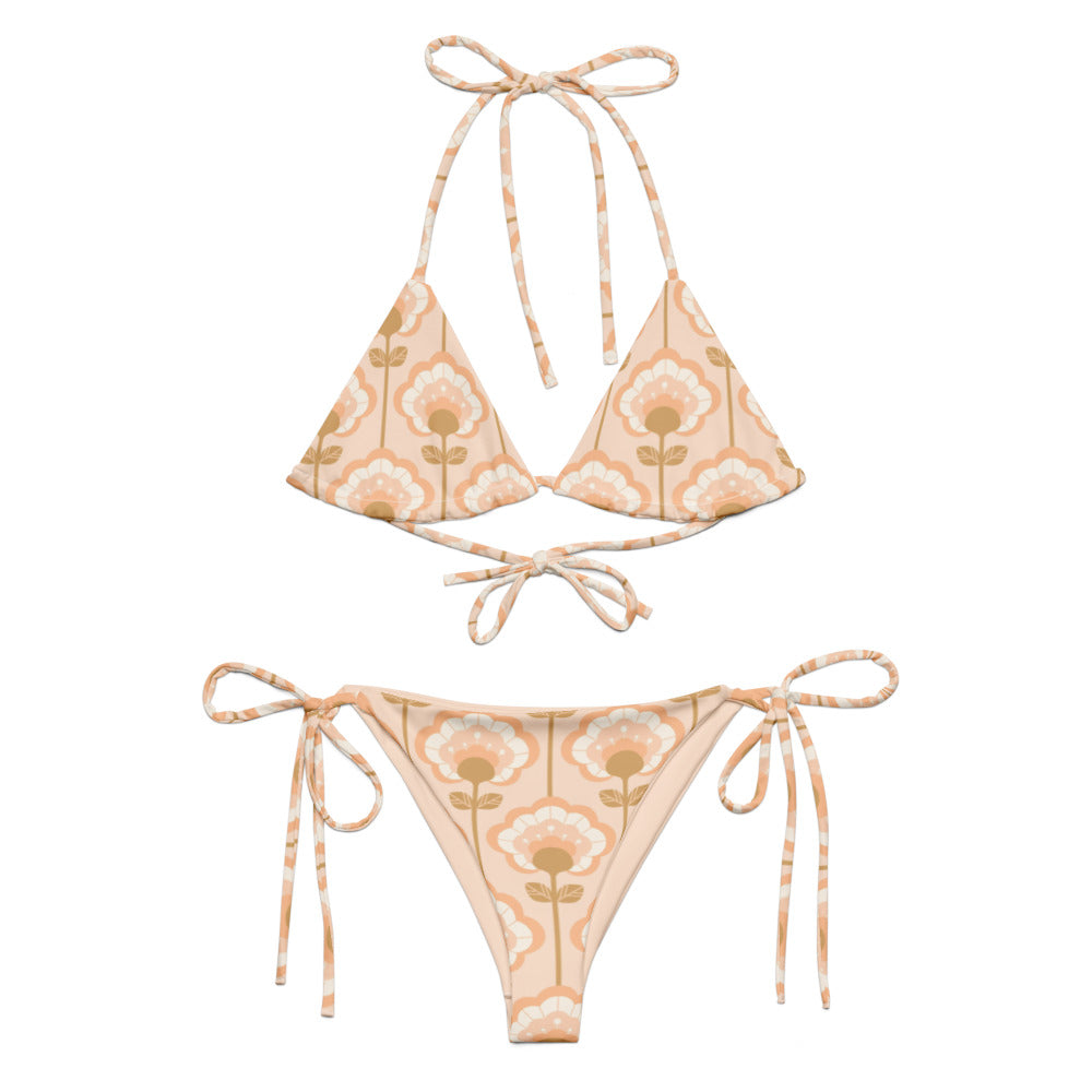 String Bikini Top - Sandy Shells