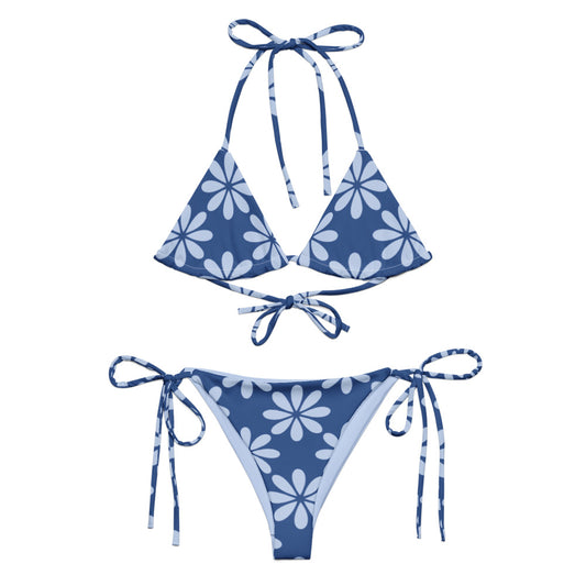 String Bikini Bottom - Wavy Baby