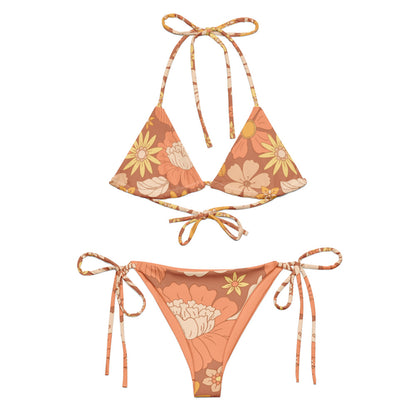 String Bikini Bottom - Sunset Glow