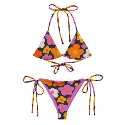 String Bikini Bottom - Botanical Bloom
