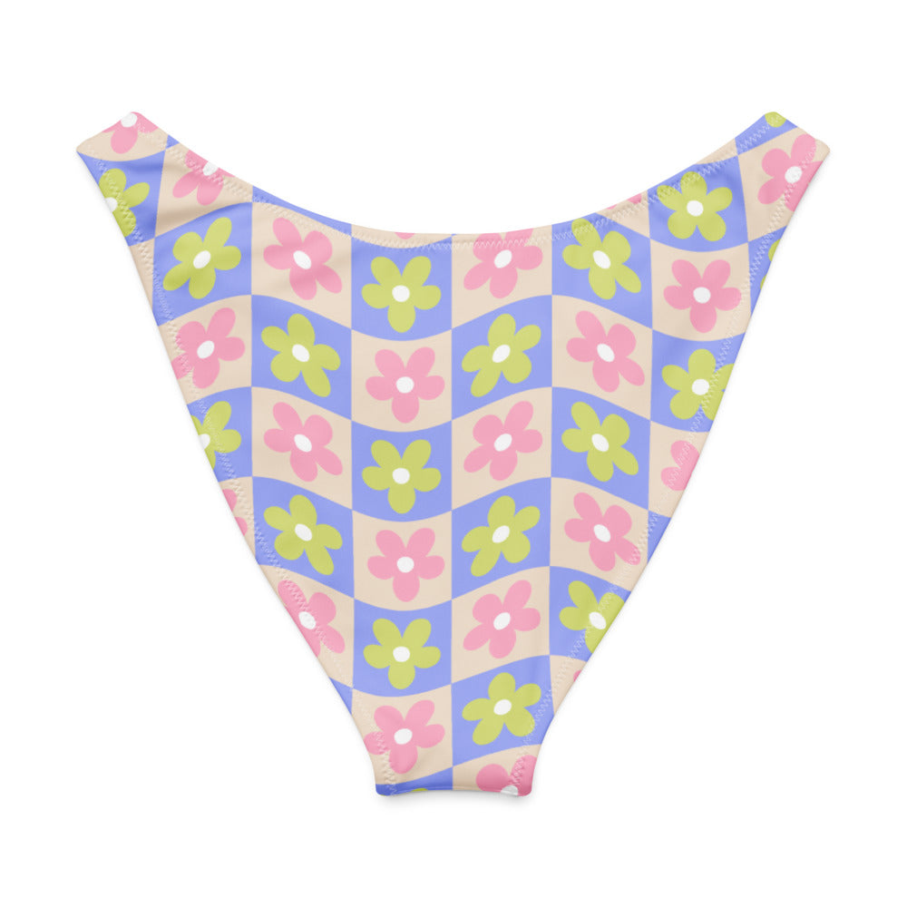 V-cut Bikini Bottom - Groovy Gardenia