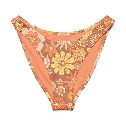 V-cut Bikini Bottom - Sunset Glow - Esdushi