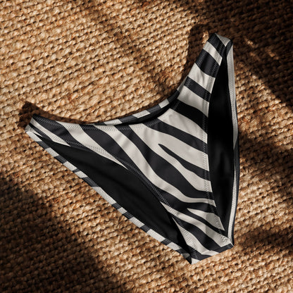 V-cut Bikini Bottom - Striped Safari