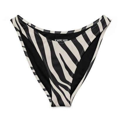 V-cut Bikini Bottom - Striped Safari