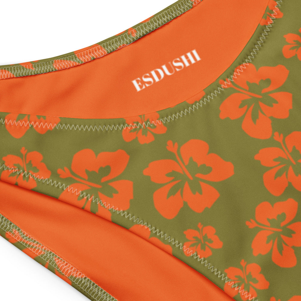 V-cut Bikini Bottom - Hula Heat