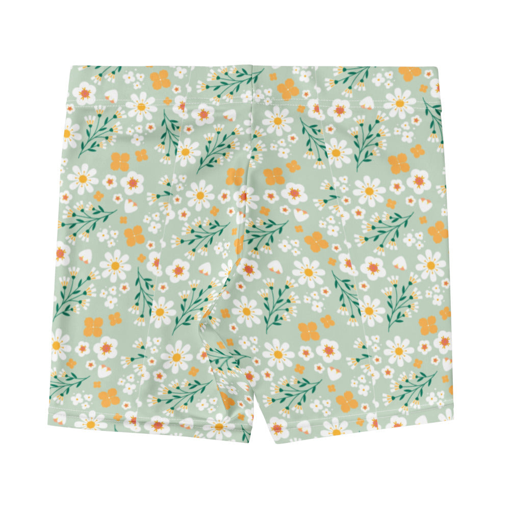 Women Surf Shorts - Flores Esmeralda-Esdushi