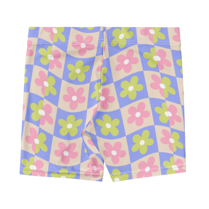 Women Surf Shorts - Groovy Gardenia-Esdushi