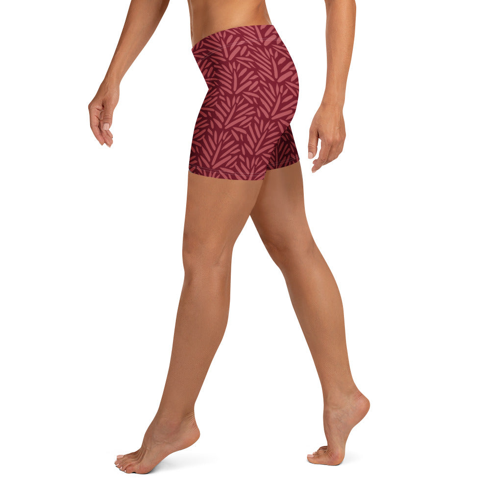 Women Surf Shorts - Palm Passion-Esdushi