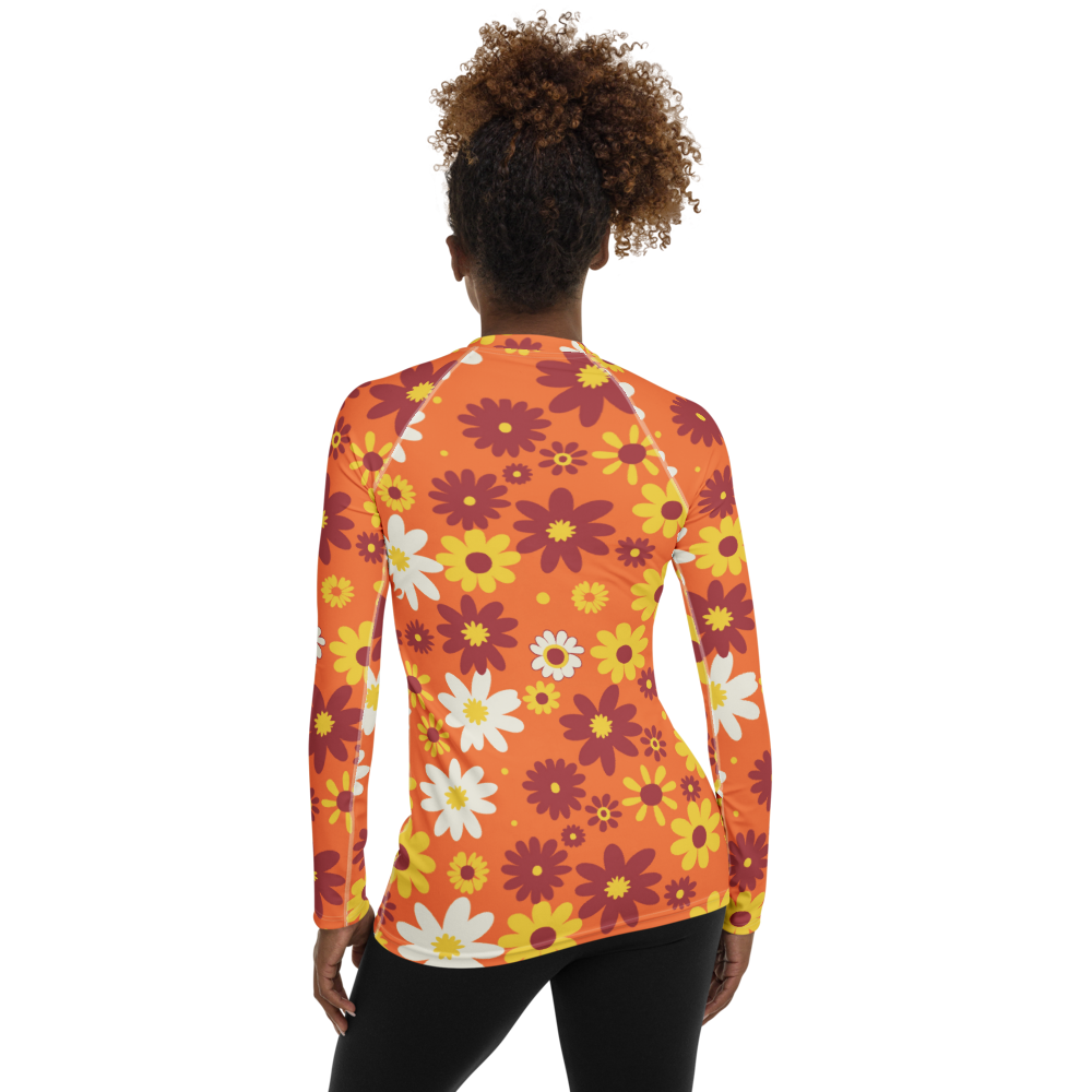 Women's Surf Rashguard - Golden Honey