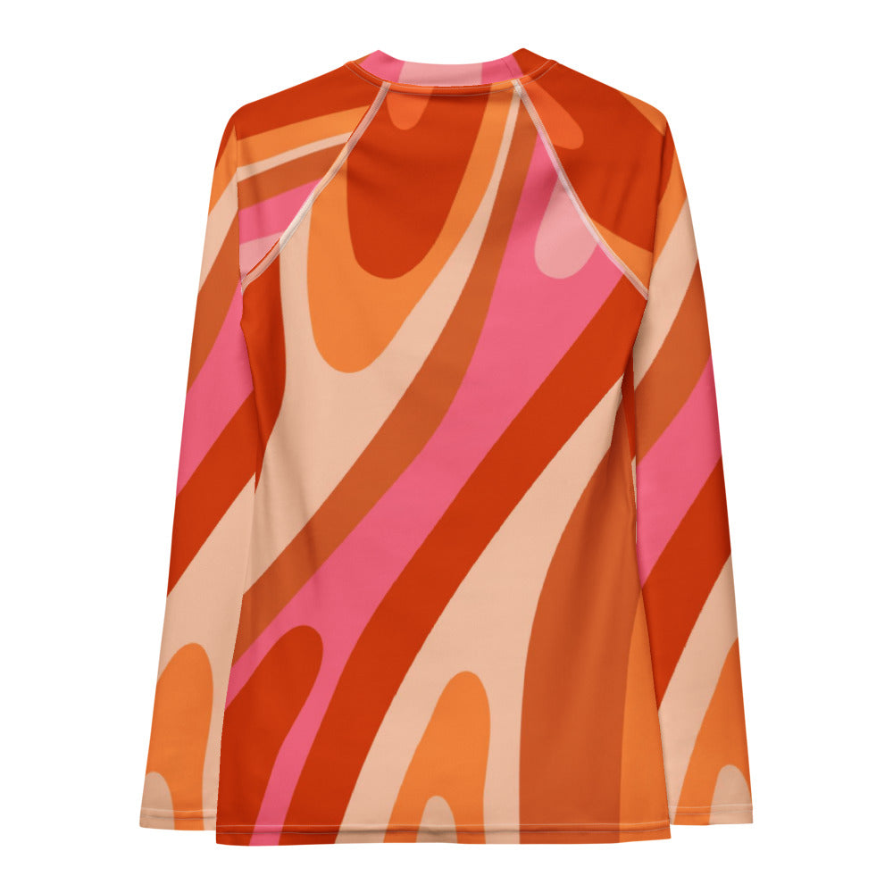 Camiseta de protección solar para mujer - Radiant Retro