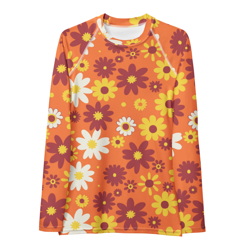 Women's Surf Rashguard - Golden Honey