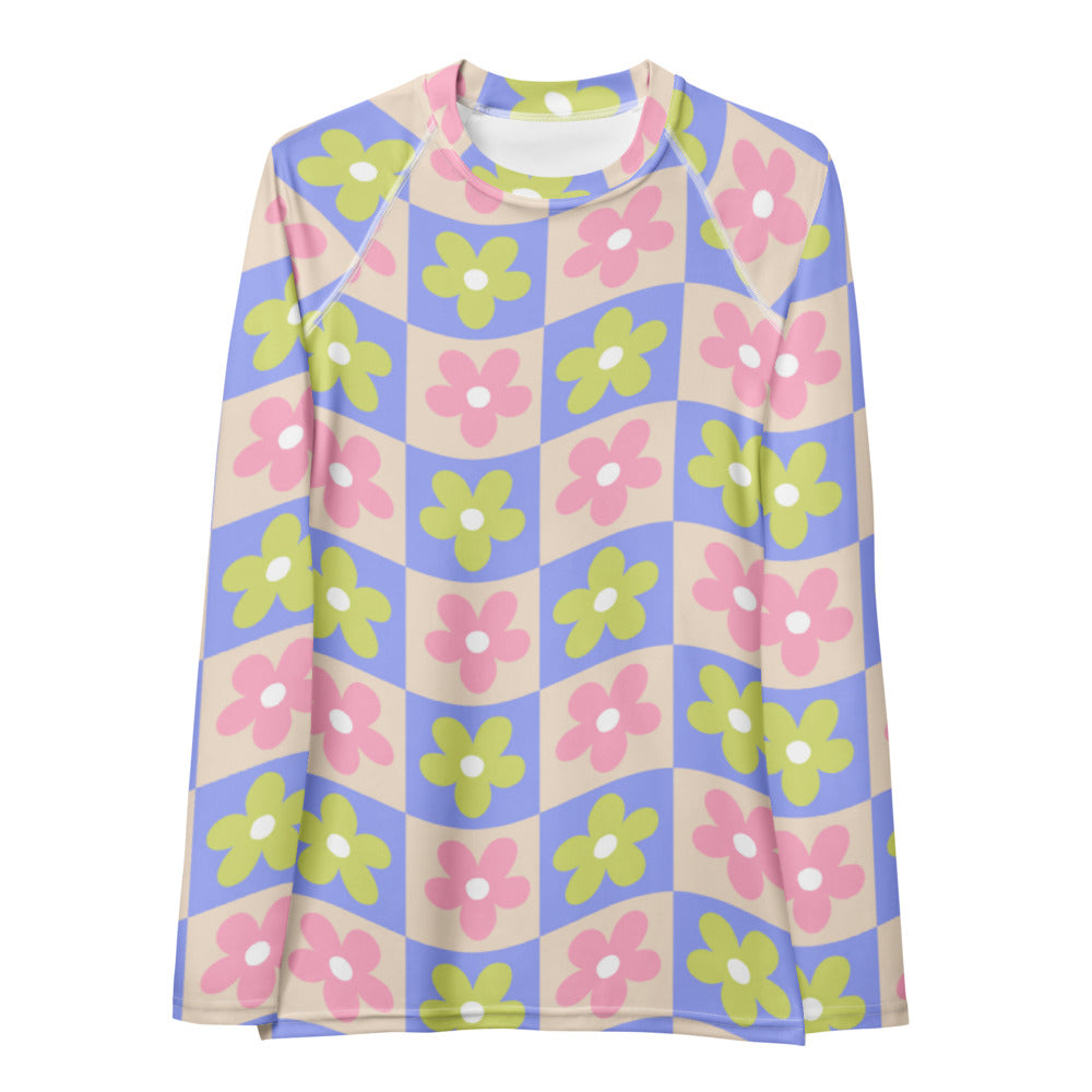 Rashguard pour femme - Groovy Gardenia