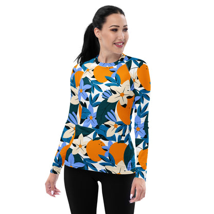 Women's Surf Rashguard - Playa Mango