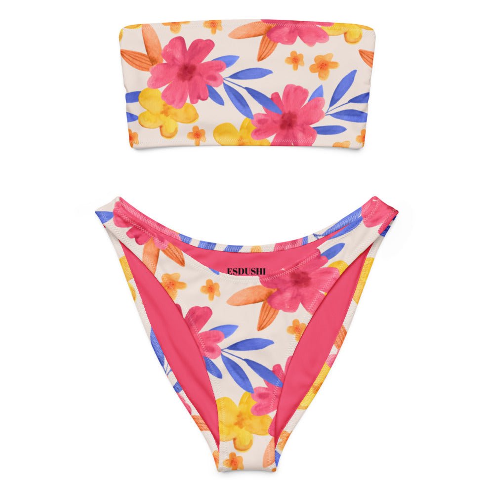 Bandeau Bikini Top - Aloha Surfista - Esdushi