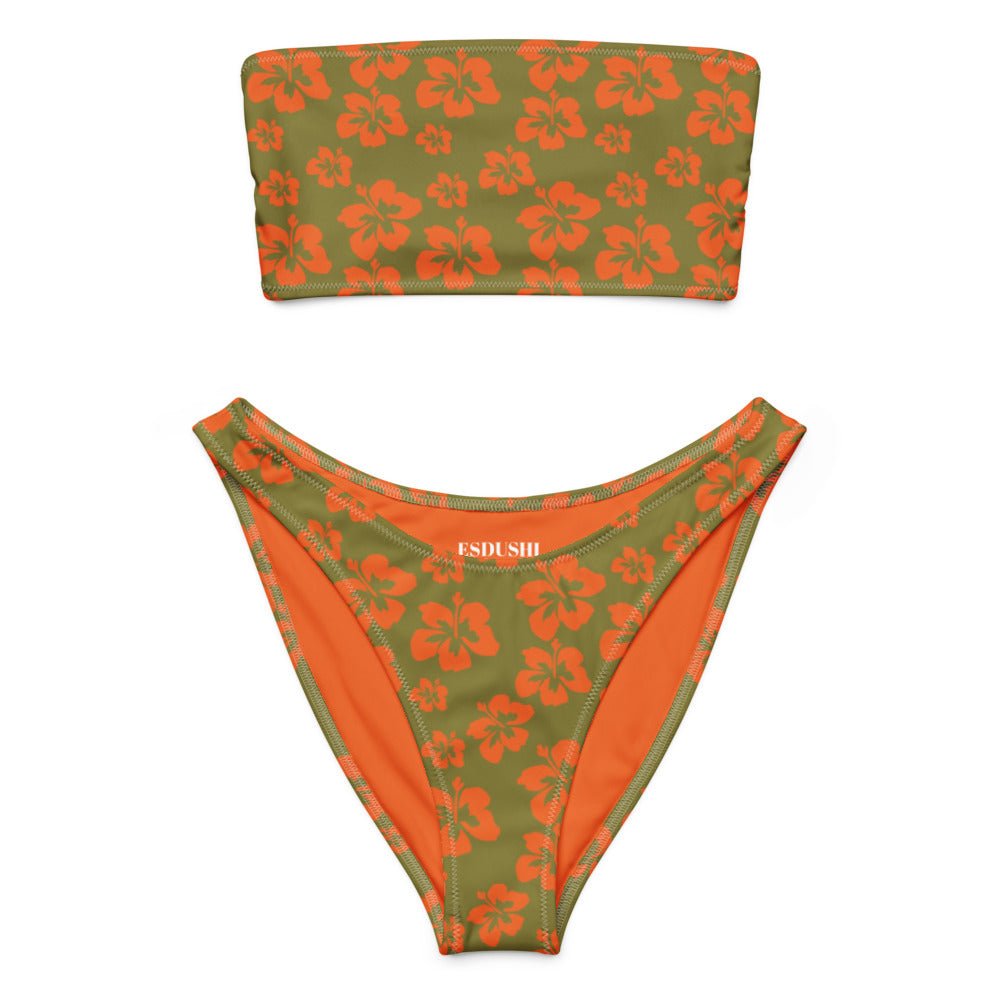 Bandeau Bikini Top - Hula Heat - Esdushi