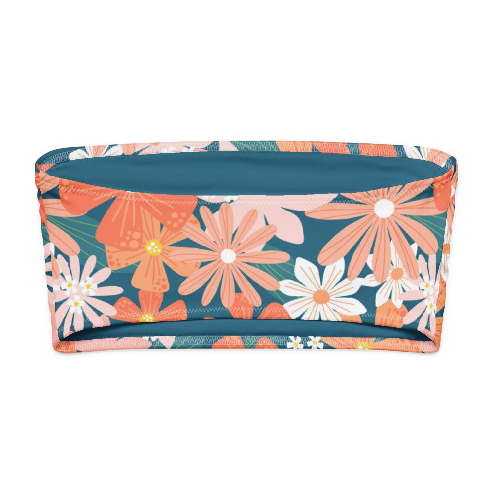 Bandeau Bikini Top - Seaside Samba - Esdushi