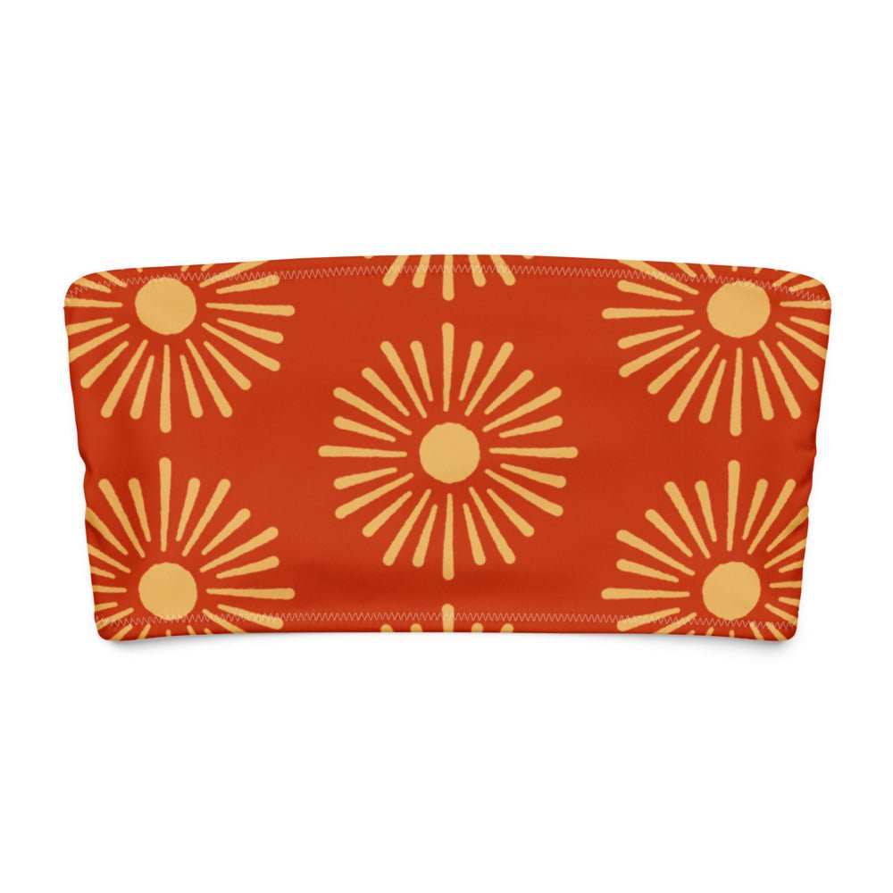 Bandeau Bikini Top - Sunset Session - Esdushi