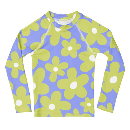 Kids - Girls Surf Rashguard - Daisy Dive - Esdushi