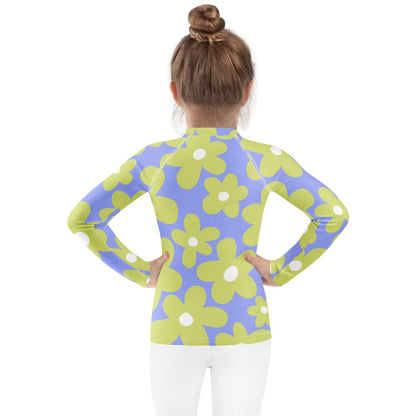 Kids - Girls Surf Rashguard - Daisy Dive - Esdushi