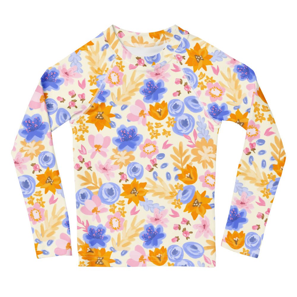 Kids - Girls Surf Rashguard - Sandcastle Suit - Esdushi