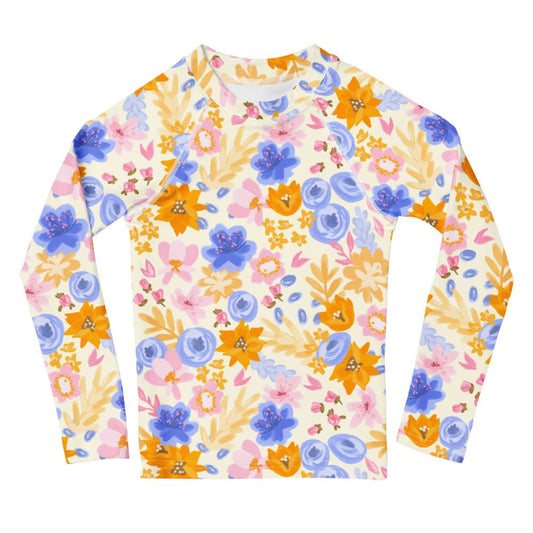 Kids - Girls Surf Rashguard - Sandcastle Suit - Esdushi