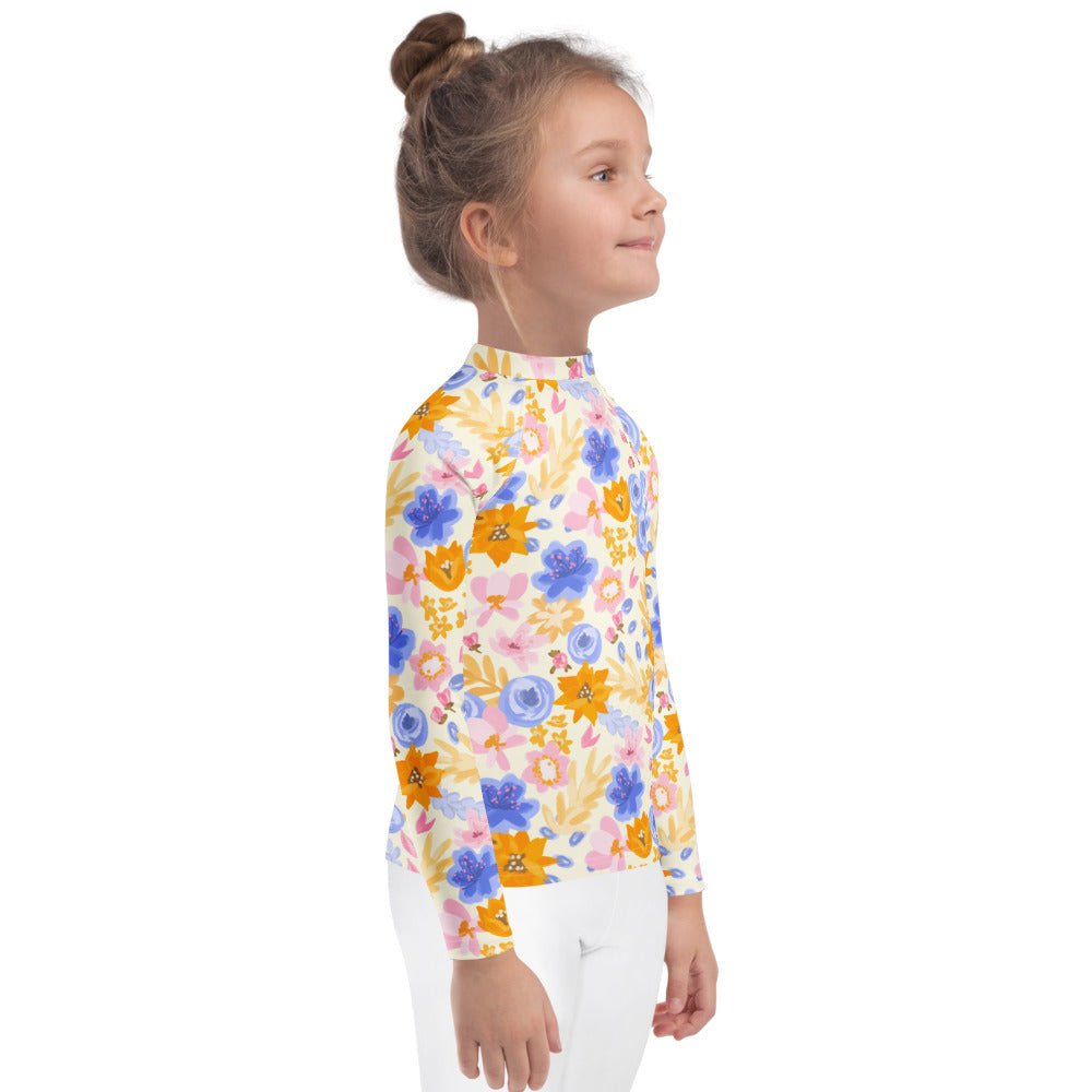 Kids - Girls Surf Rashguard - Sandcastle Suit - Esdushi