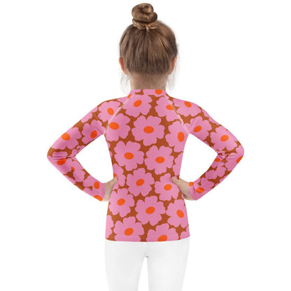 Kids - Girls Surf Rashguard - Sunkissed Soul - Esdushi