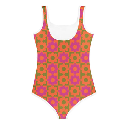 Kids Swimsuit - Floral Fiesta - Esdushi