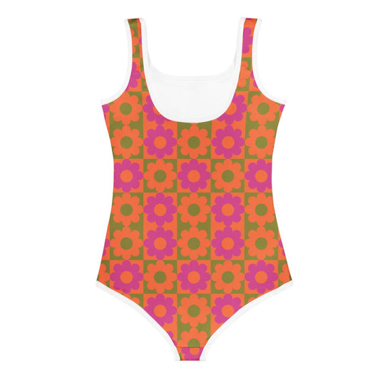 Kids Swimsuit - Floral Fiesta - Esdushi