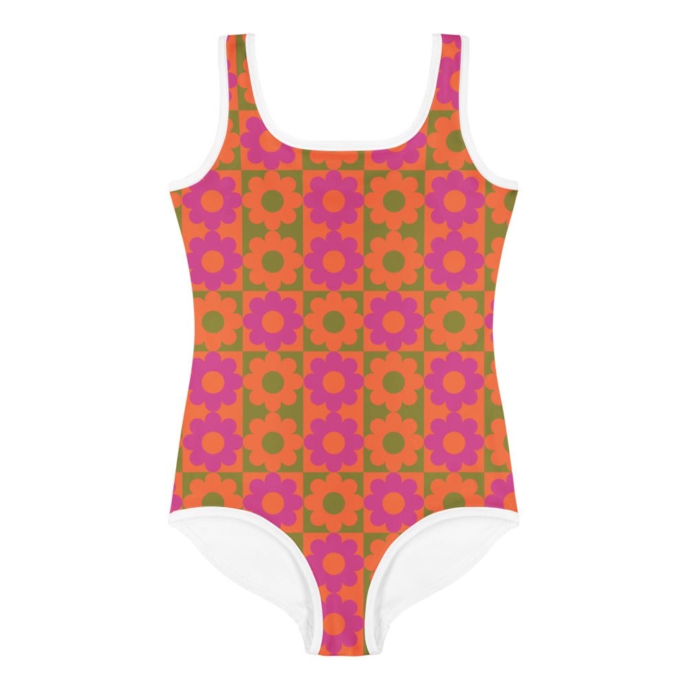 Kids Swimsuit - Floral Fiesta - Esdushi