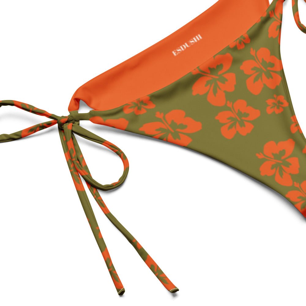 String Bikini Bottom - Hula Heat - Esdushi