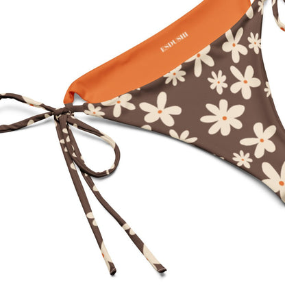 String Bikini Bottom - Salty Skin - Esdushi