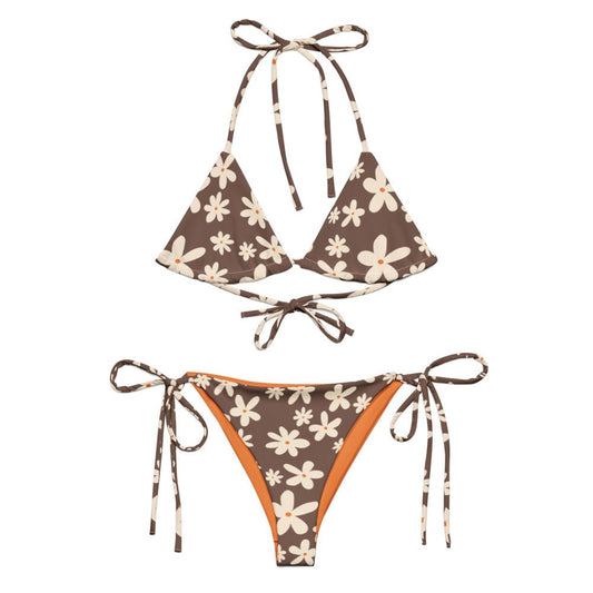 String Bikini Bottom - Salty Skin - Esdushi