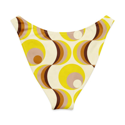 V-cut Bikini Bottom - Retro Riptide - Esdushi