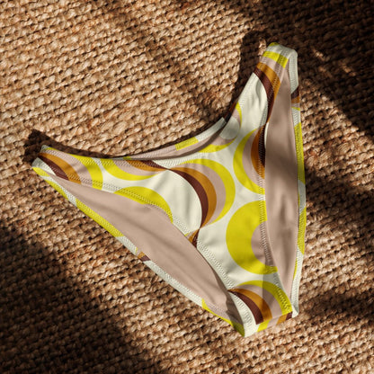 V-cut Bikini Bottom - Retro Riptide - Esdushi