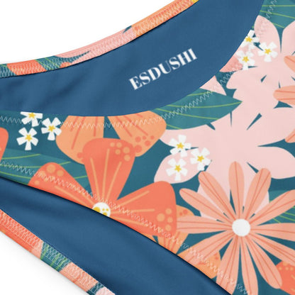 V-cut Bikini Bottom - Seaside Samba - Esdushi