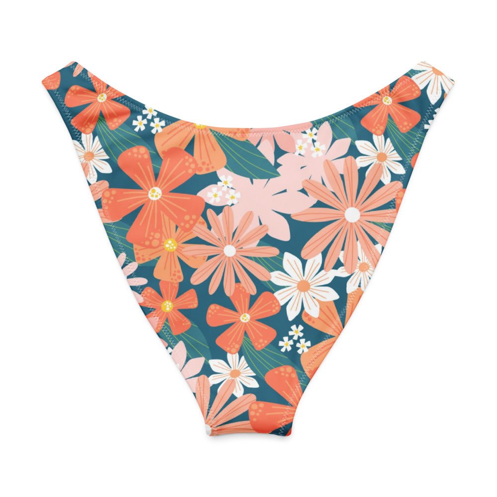 V-cut Bikini Bottom - Seaside Samba - Esdushi