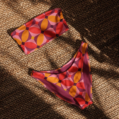 V-cut Bikini Bottom - Tropical Tango - Esdushi