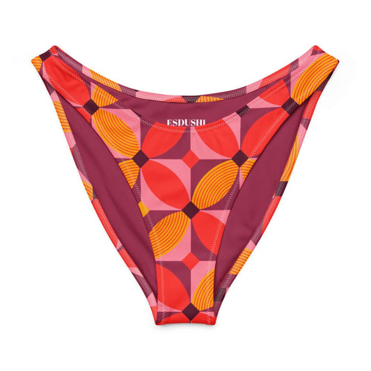 V-cut Bikini Bottom - Tropical Tango - Esdushi
